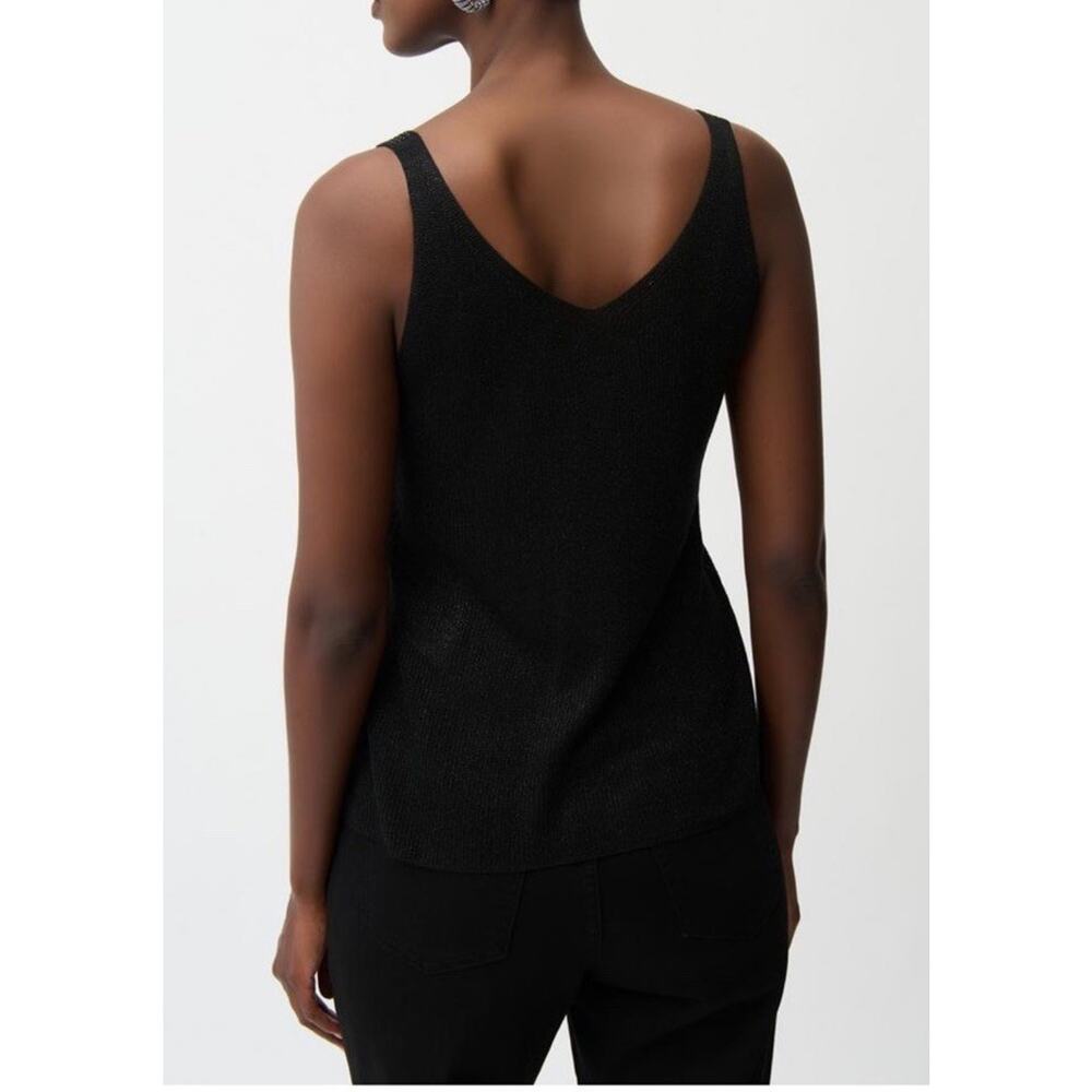 Joseph Ribkoff - Rhinestone Tank in Black Size L - Picture 2 of 8